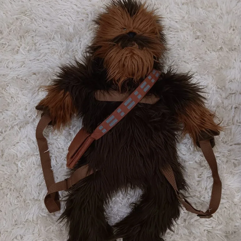STAR WARS Chewbacca Backpack Plush 25" / Disney - Picture 2 of 6